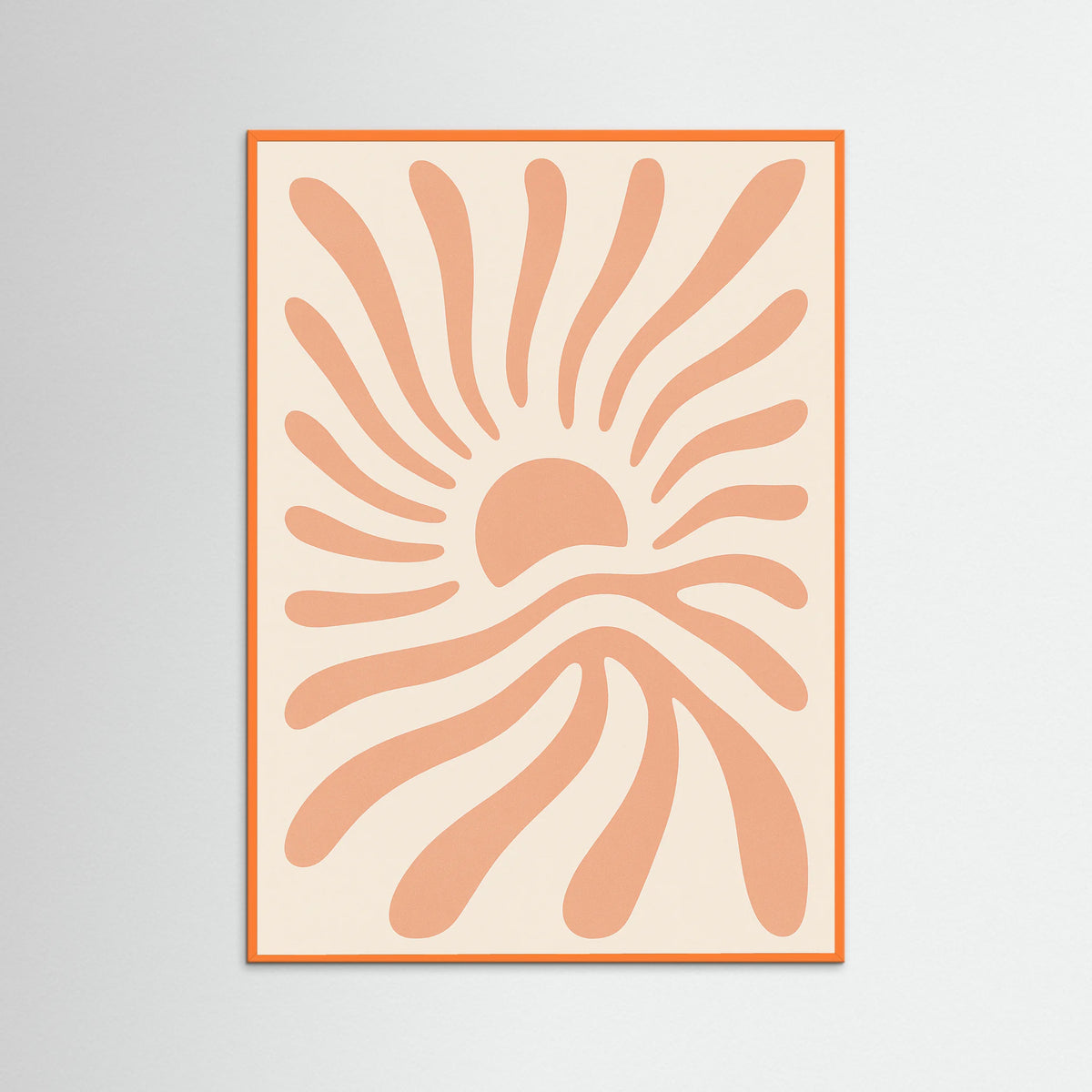 Orange Wood Flowing Rhythm