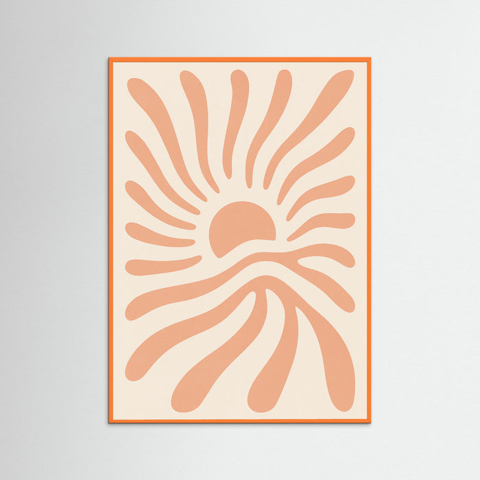 Orange Wood Flowing Rhythm