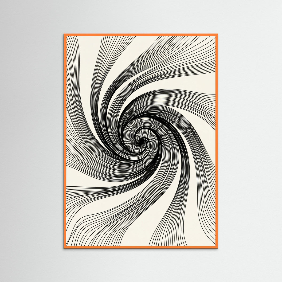 Orange Wood Flowing Rhythm