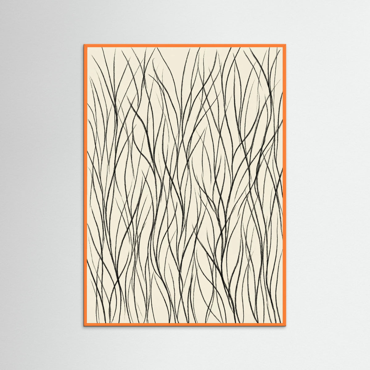 Orange Wood Flowing Rhythms