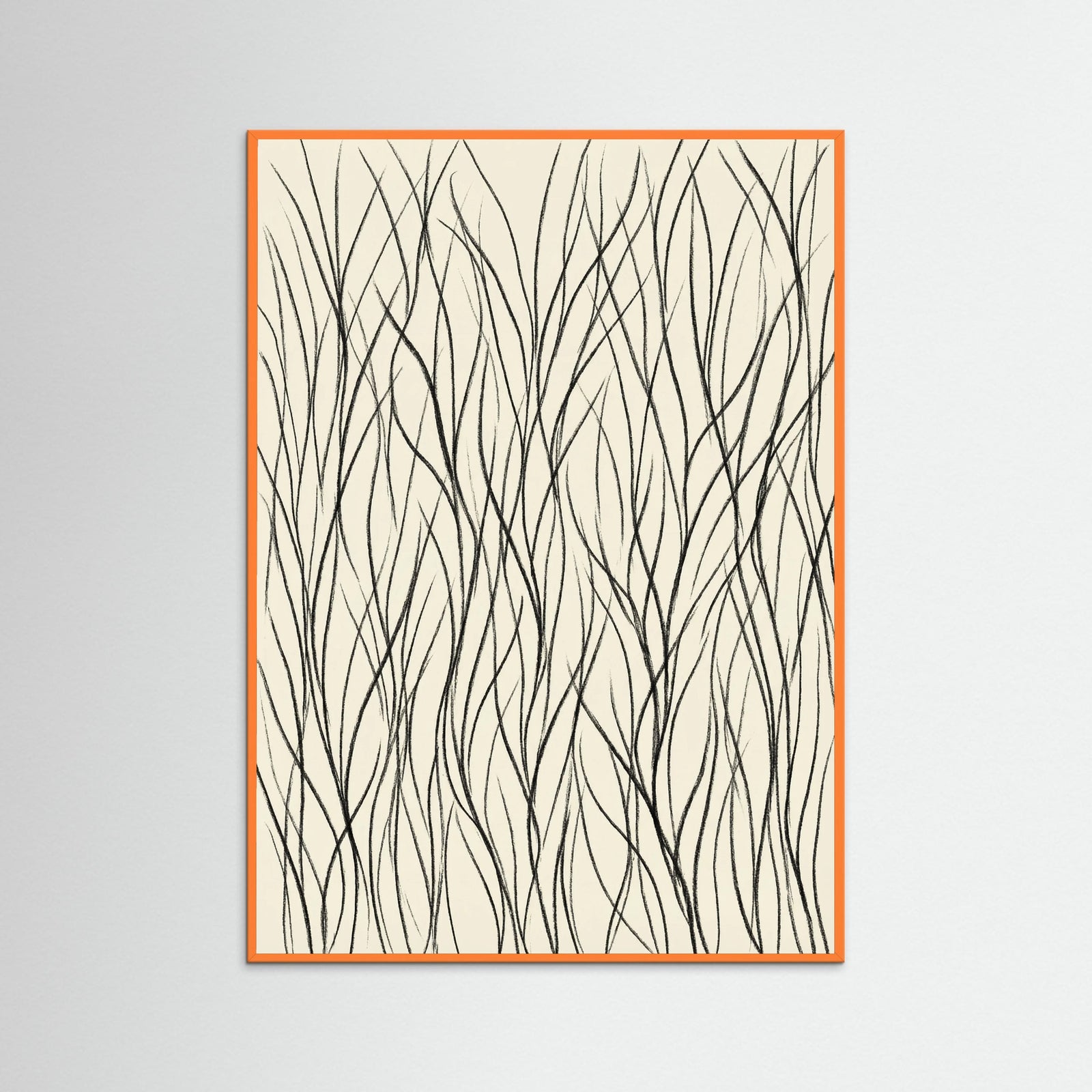 Orange Wood Flowing Rhythms
