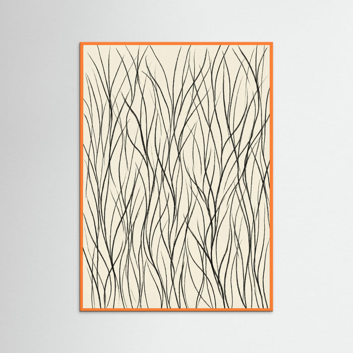 Orange Wood Flowing Rhythms