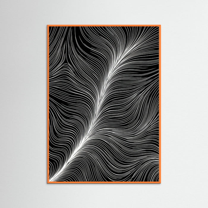 Orange Wood Flowing Rhythms