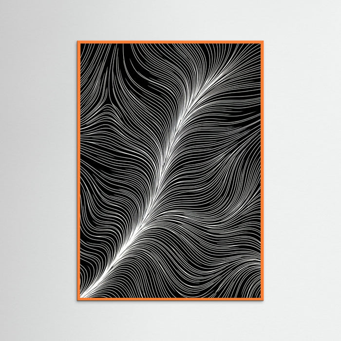 Orange Wood Flowing Rhythms