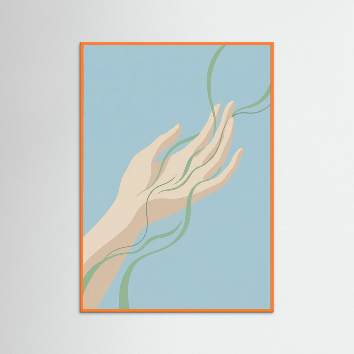 Orange Wood Flowing Spirit