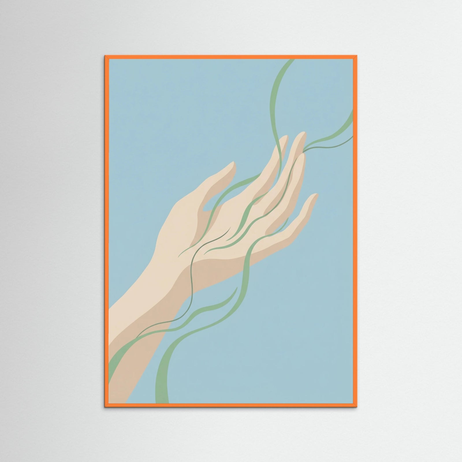 Orange Wood Flowing Spirit