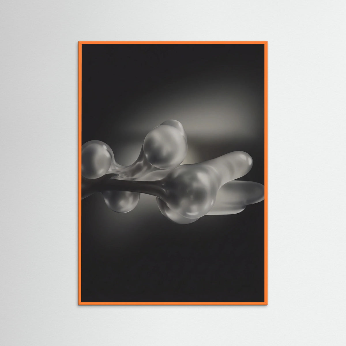 Orange Wood Fluid Ascent