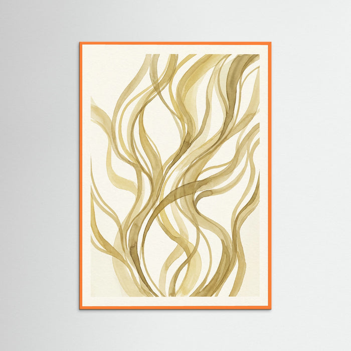 Orange Wood Fluid Bloom