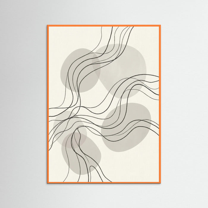 Orange Wood Fluid Connection