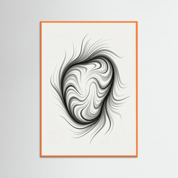 Orange Wood Fluid Dynamics