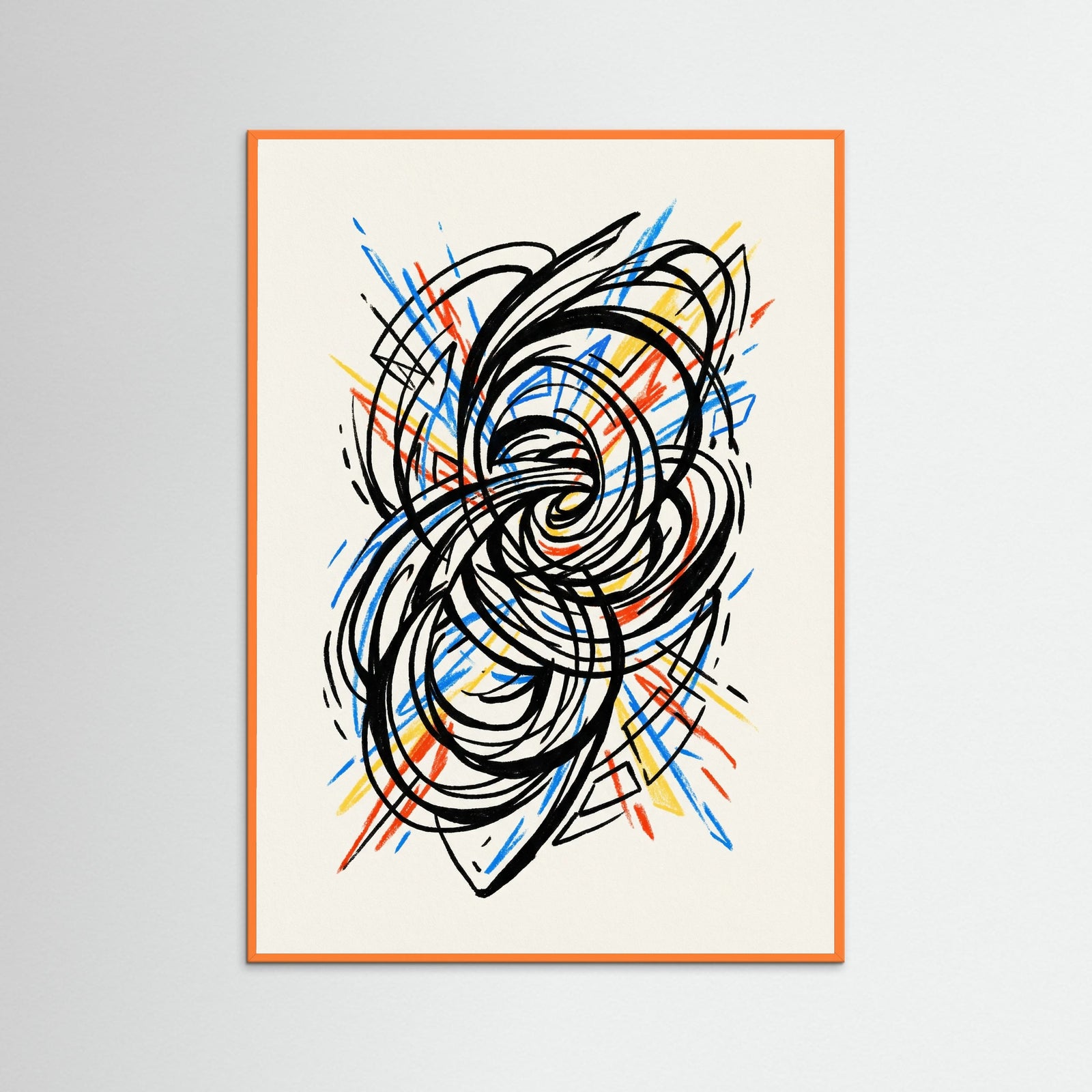 Orange Wood Fluid Energy