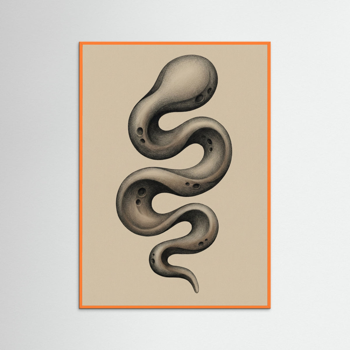 Orange Wood Fluid Entities