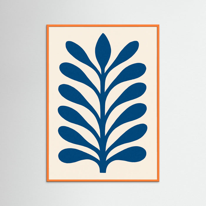 Orange Wood Fluid Expression