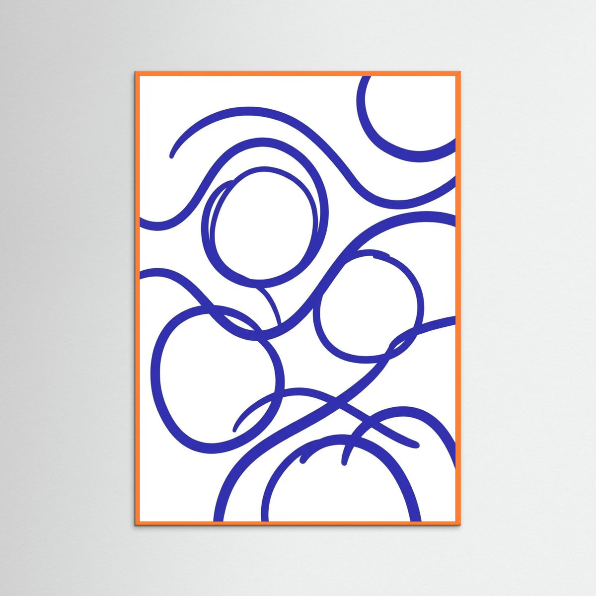 Orange Wood Fluid Indigo
