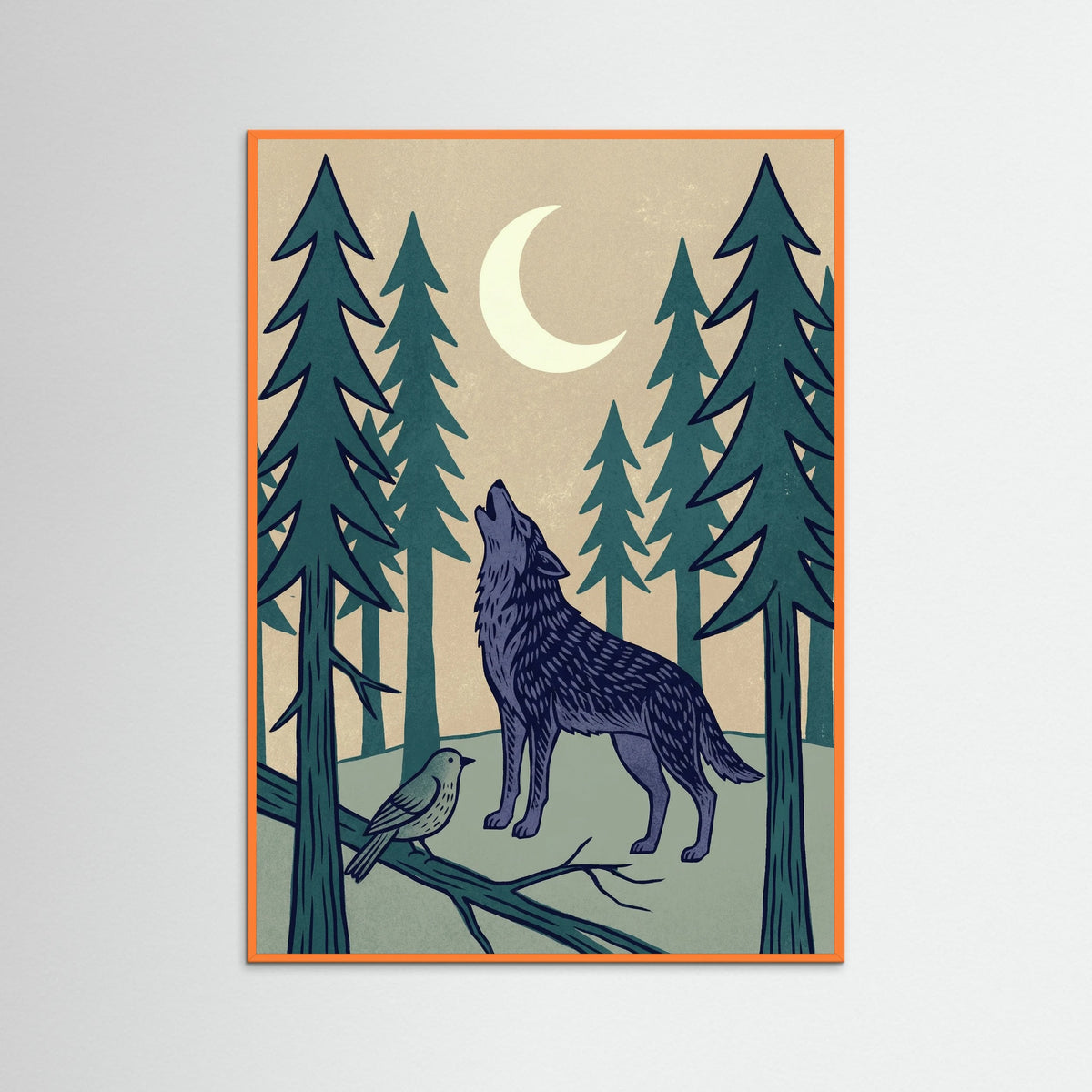 Orange Wood Forest Companions