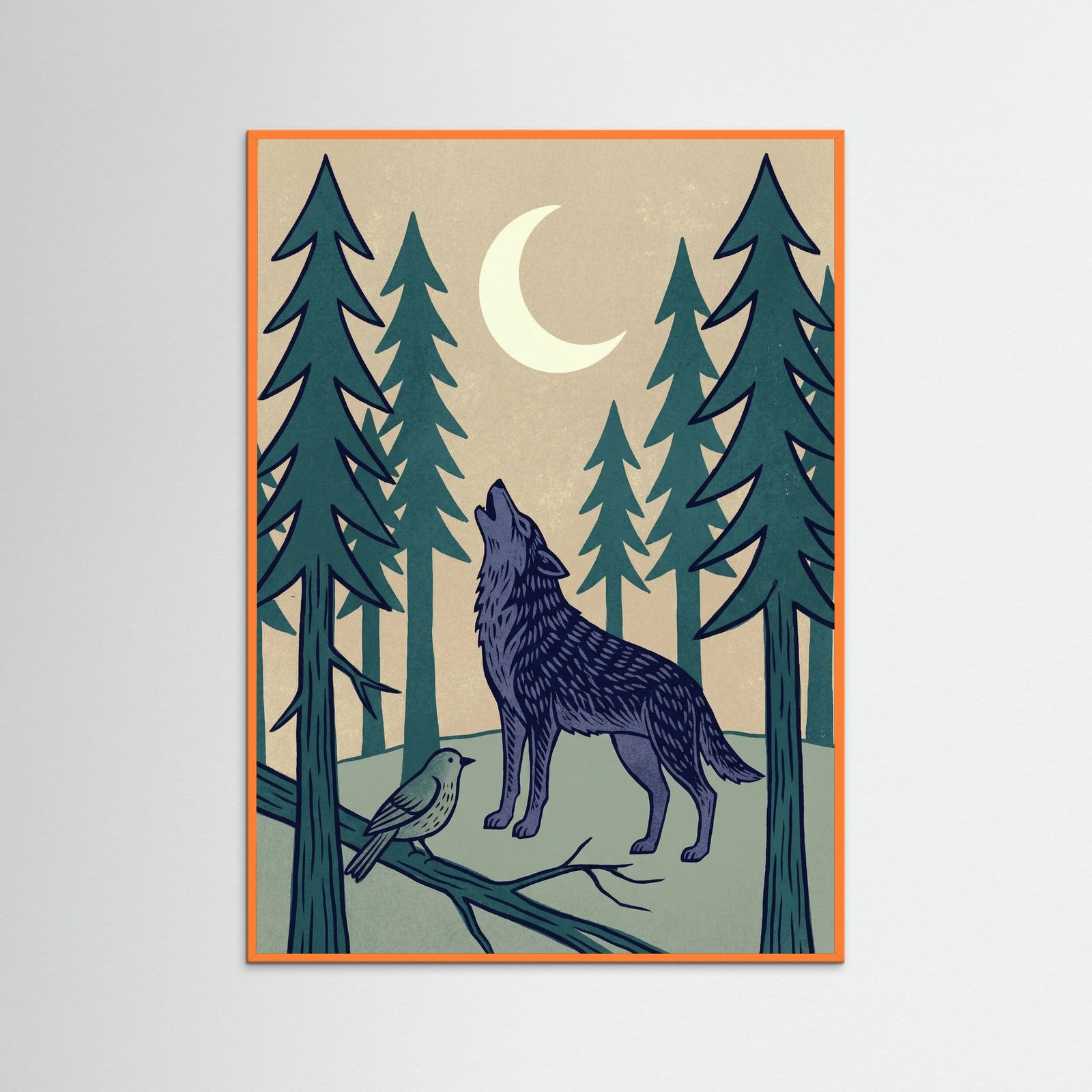 Orange Wood Forest Companions