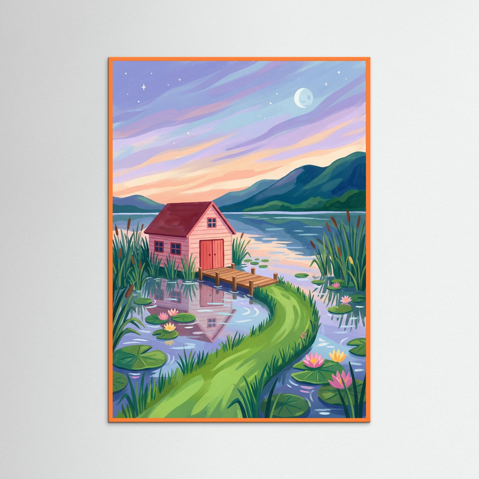 Orange Wood Forest Cottage Charm