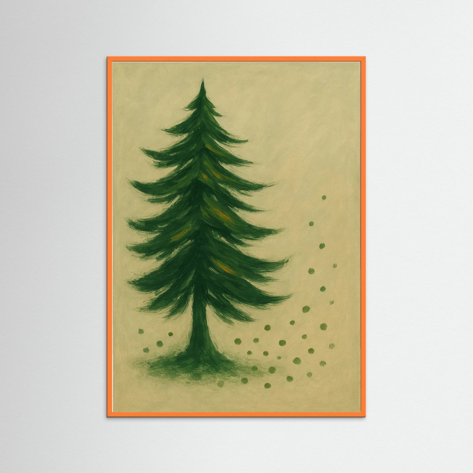 Orange Wood Forest Whispers