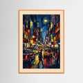 Orange Wood Fragmented Gaze