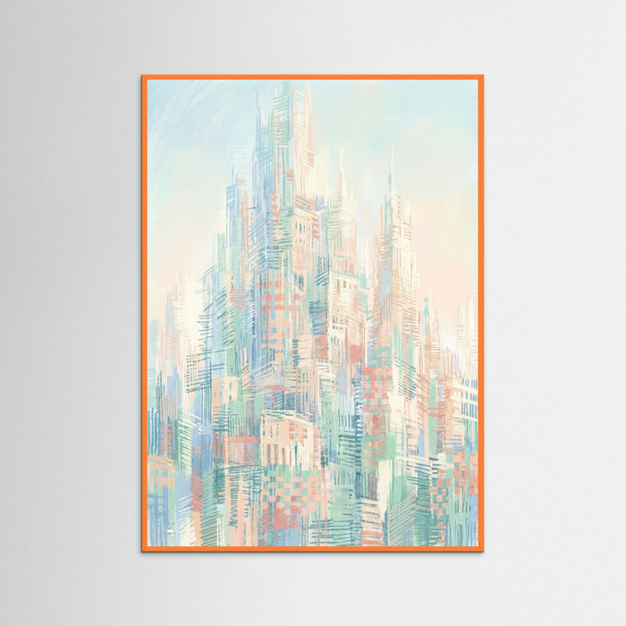 Orange Wood Fragmented Landscape