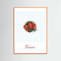 Fraise Poster – plakat og kunsttryk