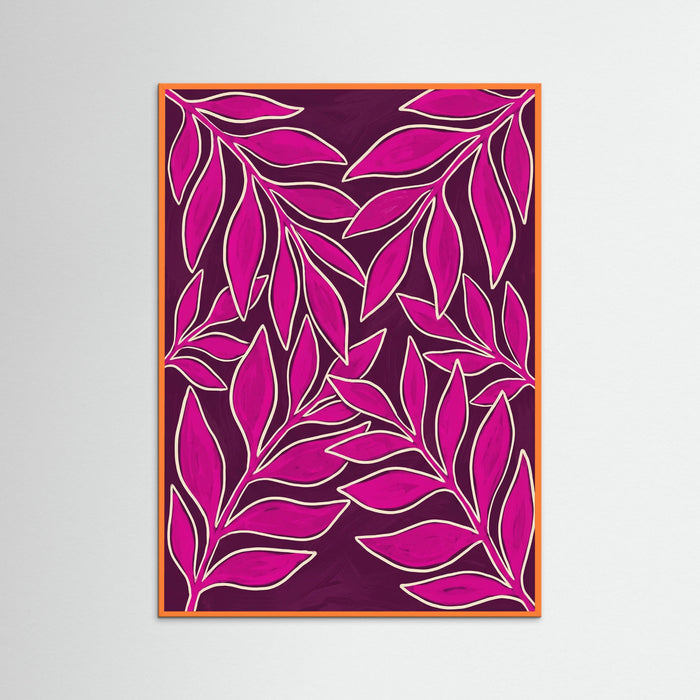 Orange Wood Fuchsia Blooms