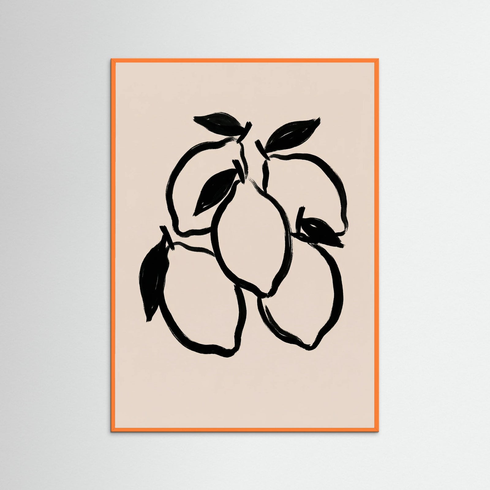 Orange Wood Garden Apples