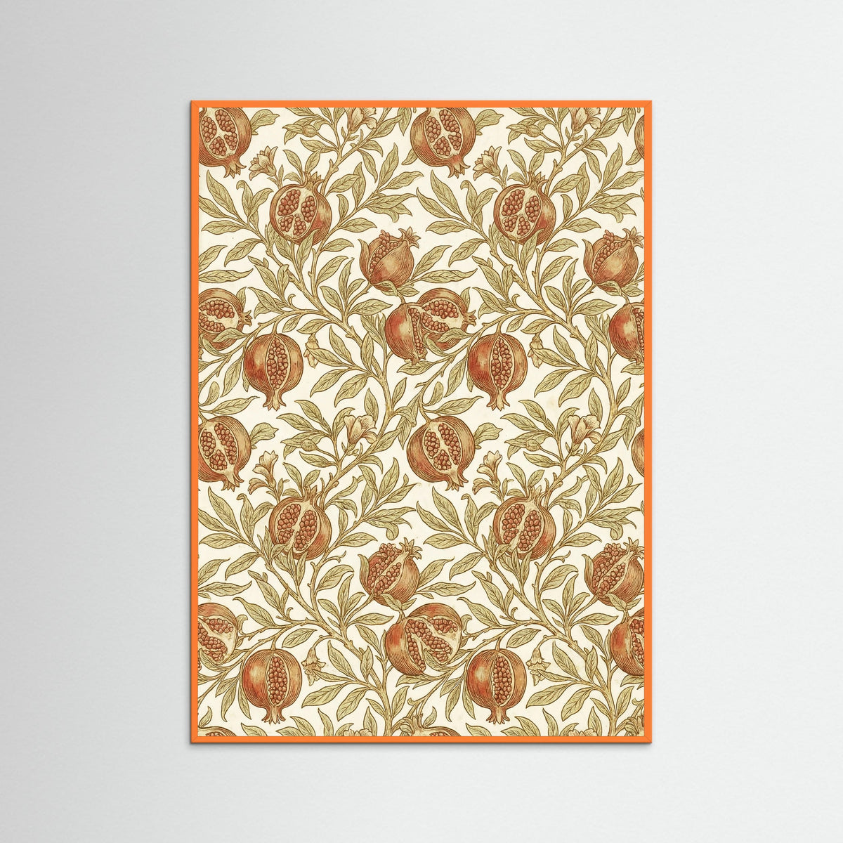 Orange Wood Garden Tulip Study