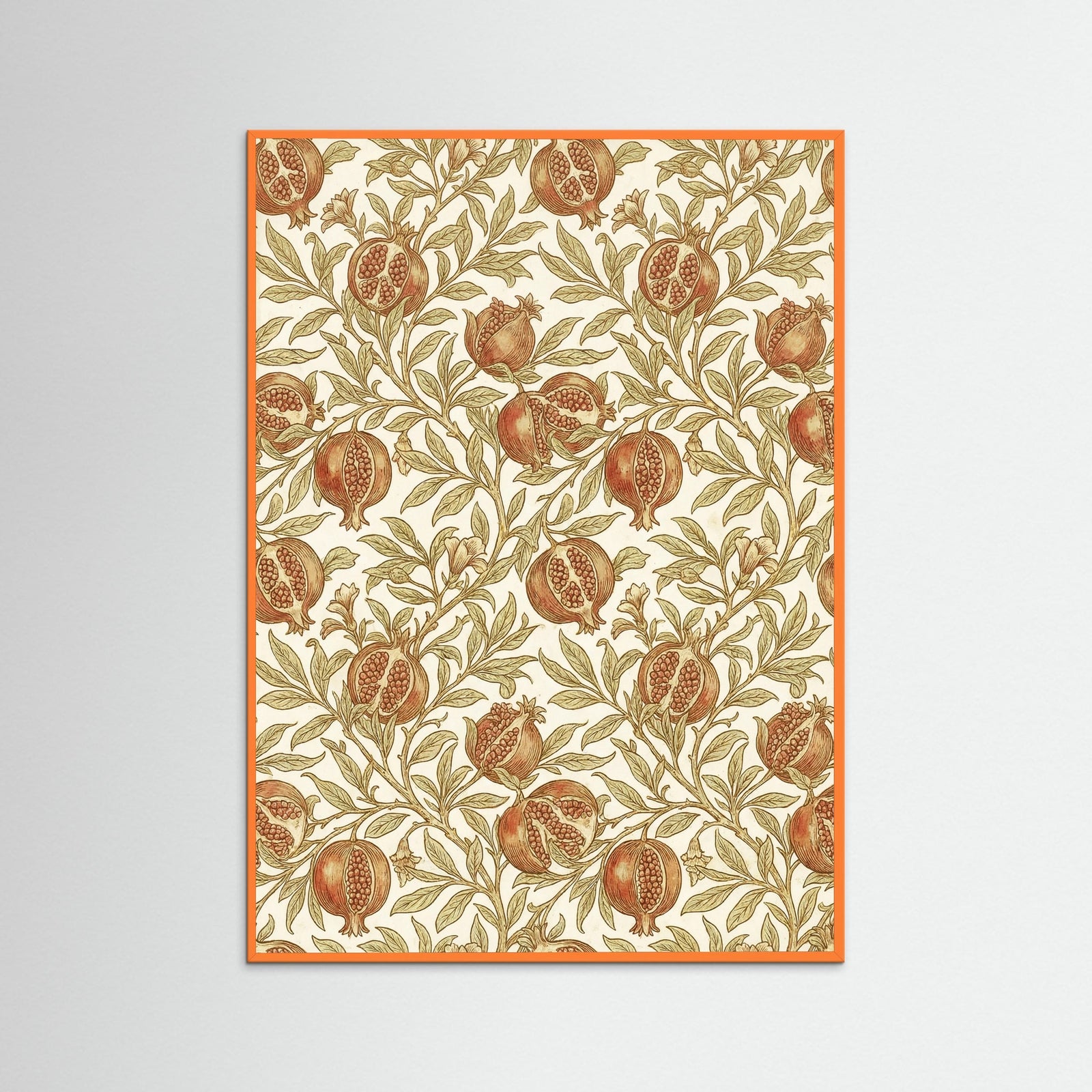 Orange Wood Garden Tulip Study