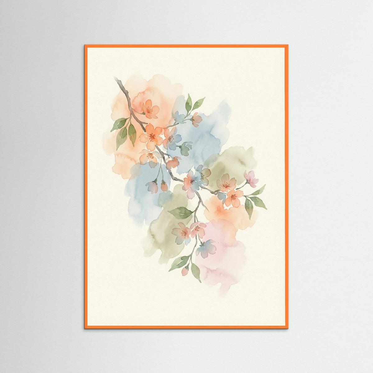 Orange Wood Garden Whispers