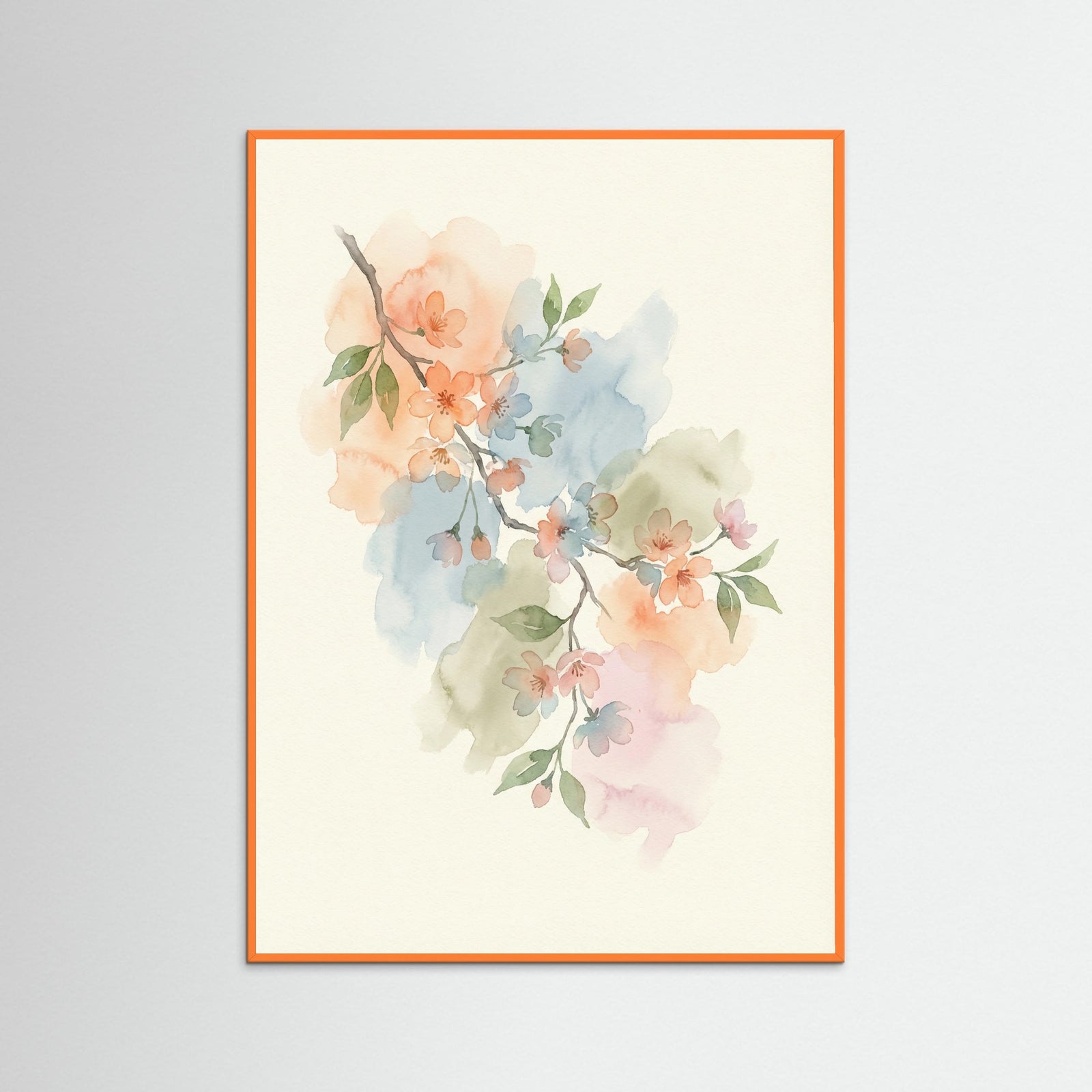 Orange Wood Garden Whispers