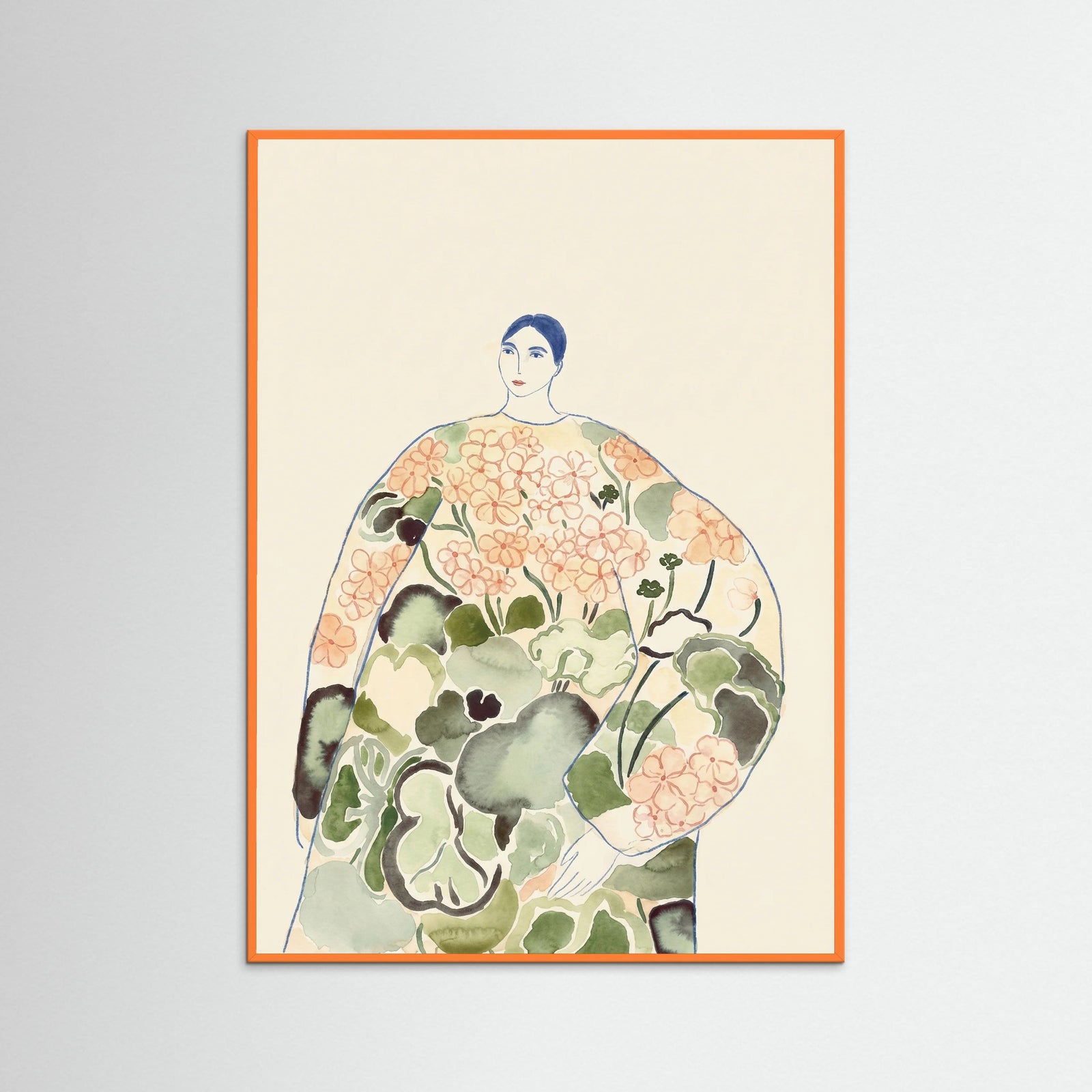 Orange Wood Gentle Bloom