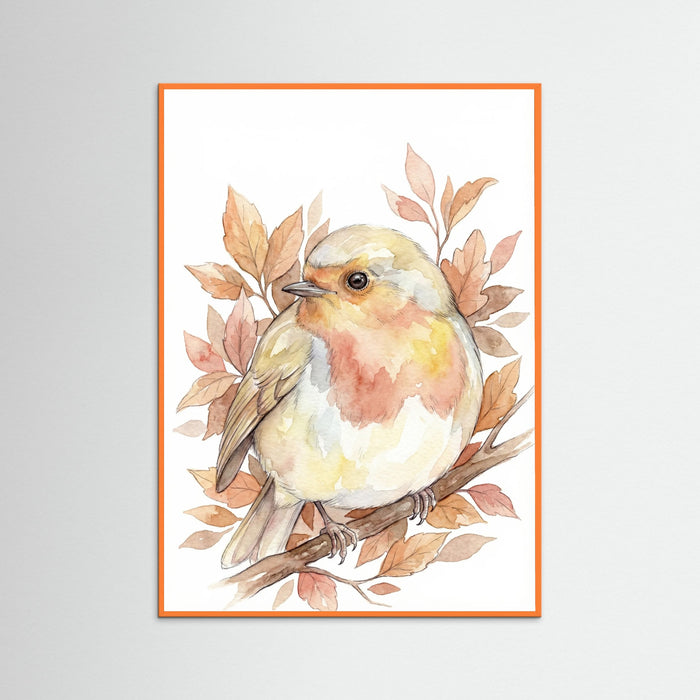 Orange Wood Gentle Canary