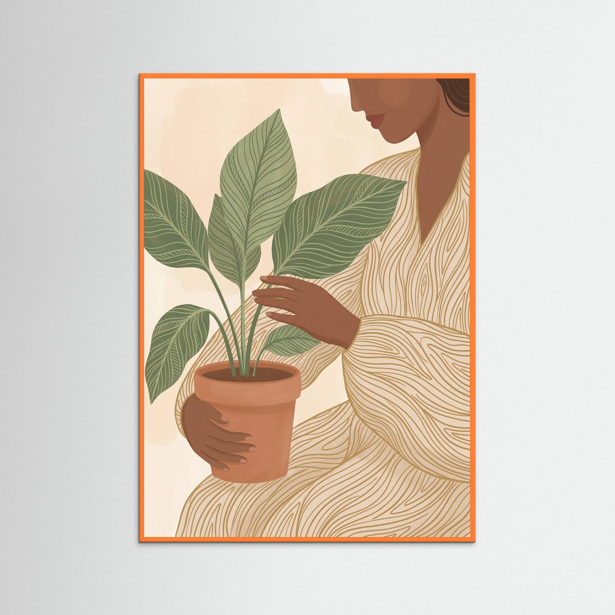 Orange Wood Gentle Companionship