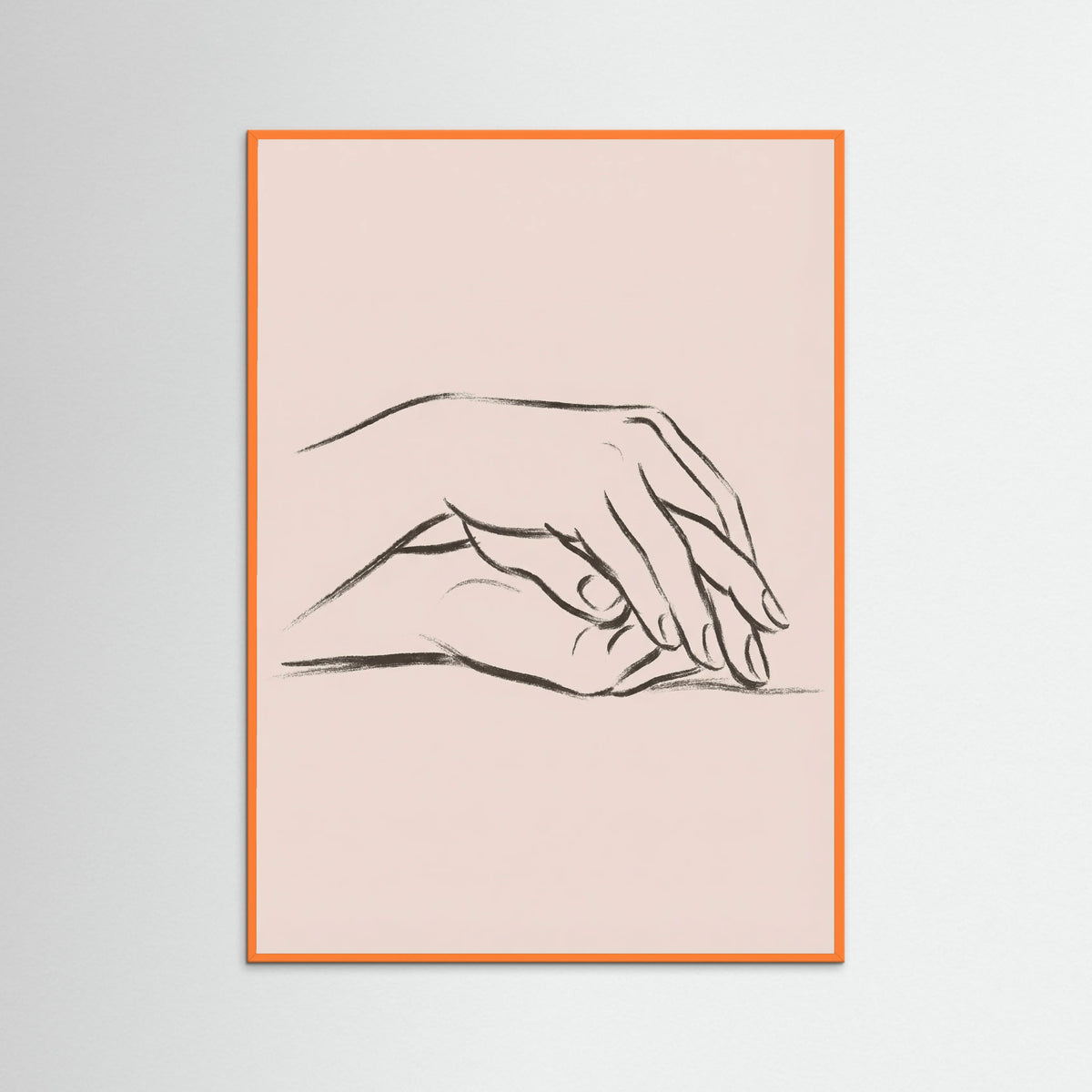 Orange Wood Gentle Contemplation