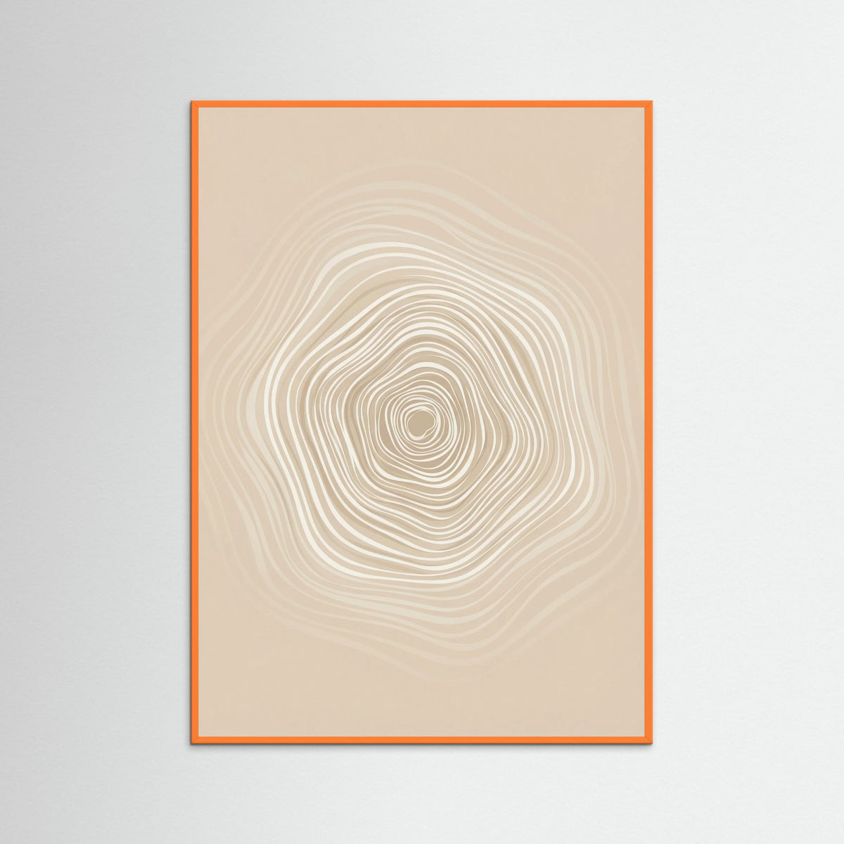 Orange Wood Gentle Currents
