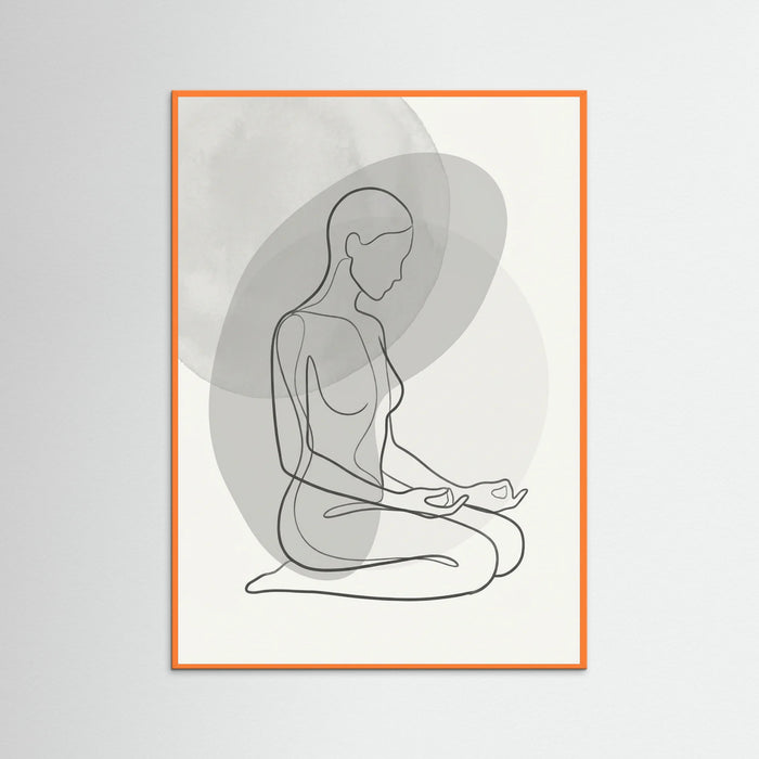 Orange Wood Gentle Embrace