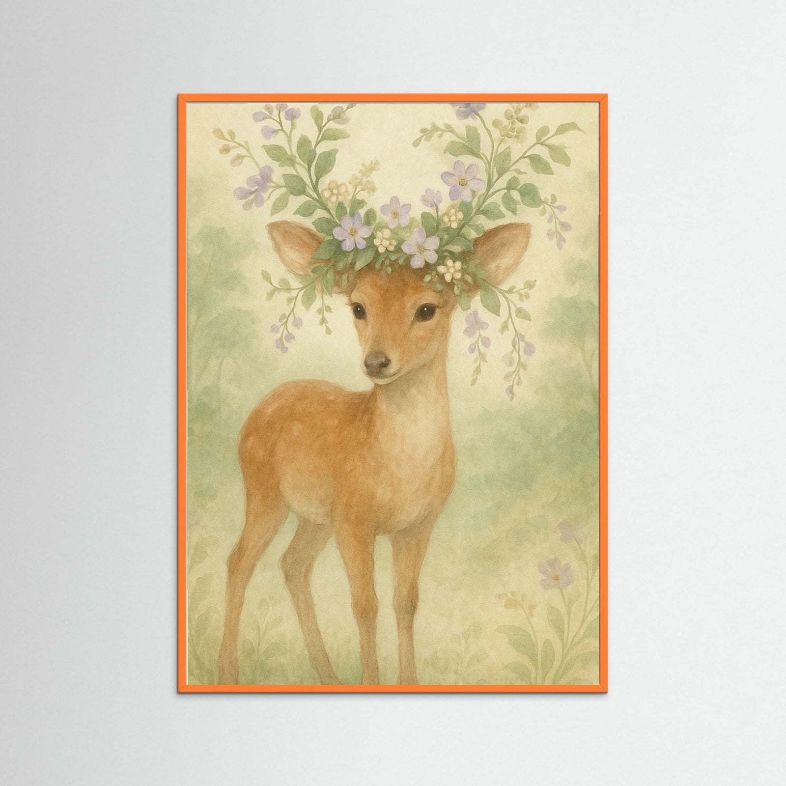 Orange Wood Gentle Fawn