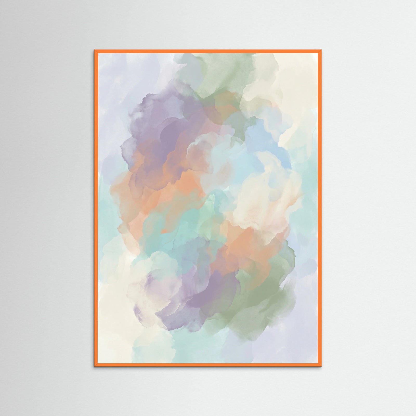 Orange Wood Gentle Hues