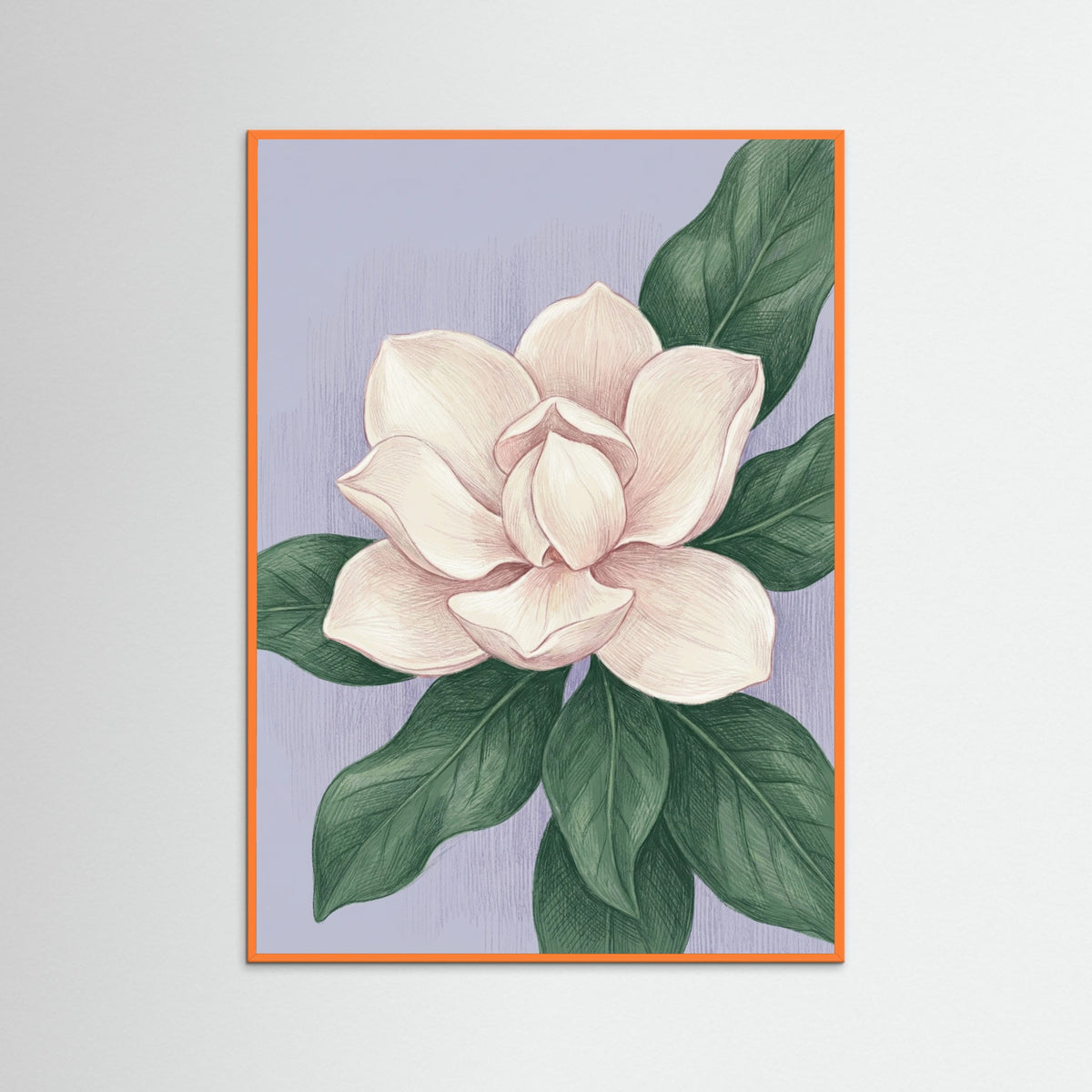 Orange Wood Gentle Petals