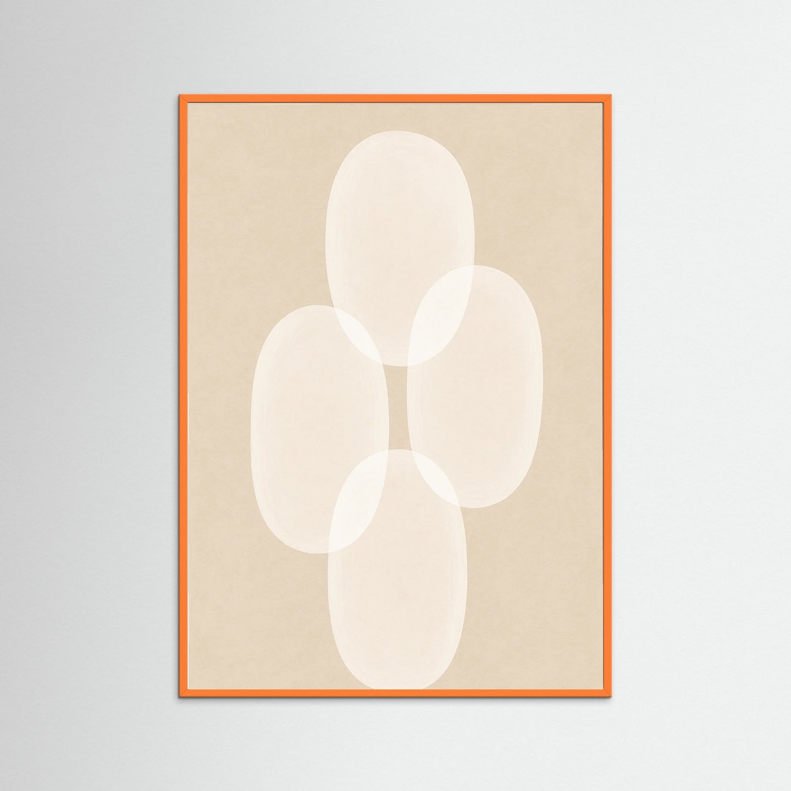 Orange Wood Gentle Swirl