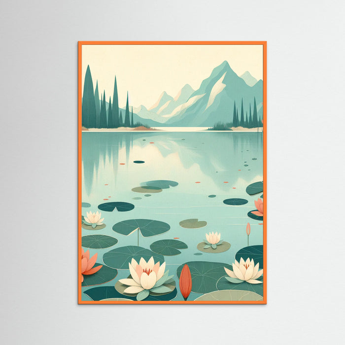 Orange Wood Gentle Waters