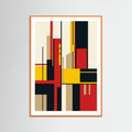 Orange Wood Geometric Ascent
