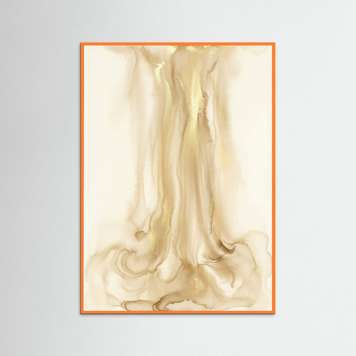 Orange Wood Gilded Mist