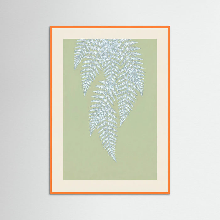 Orange Wood Ginkgo Serenity Mandala