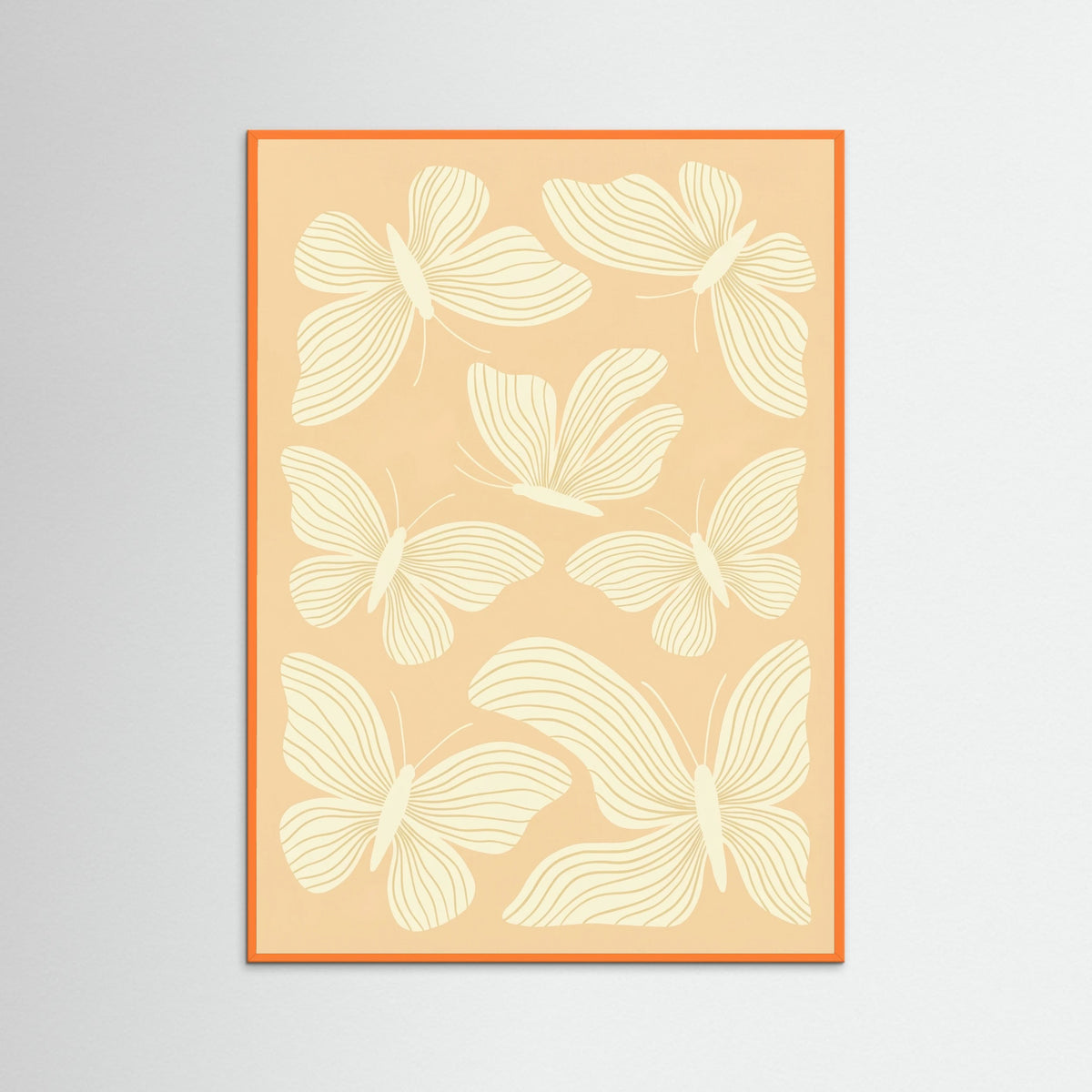 Orange Wood Golden Ascent