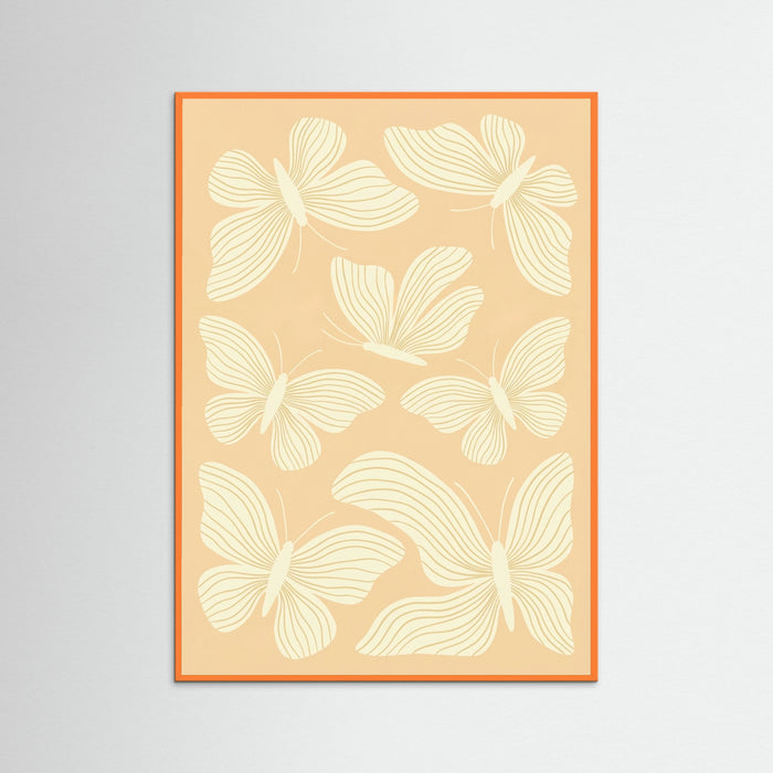 Orange Wood Golden Ascent