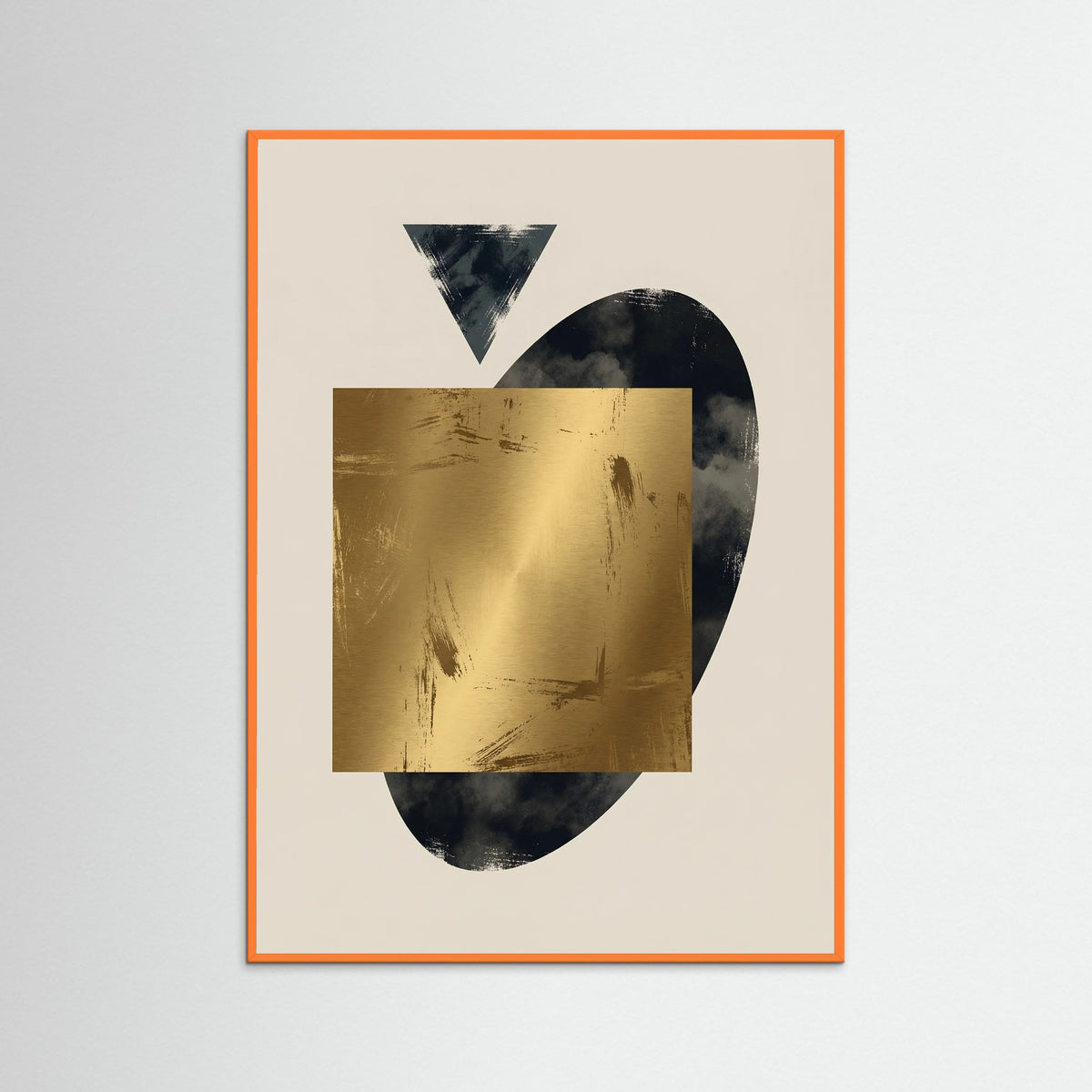 Orange Wood Golden Balance Beige