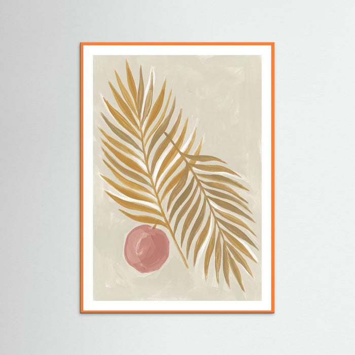 Orange Wood Golden Bloom
