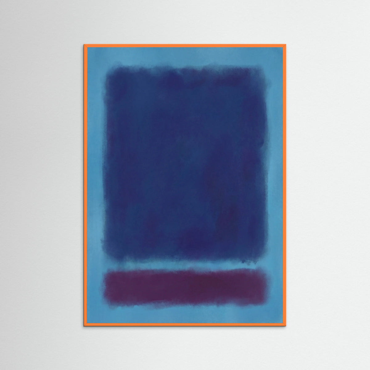 Orange Wood Golden Crimson Fields